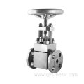 double flange pn40 titanium alloy gate valve
